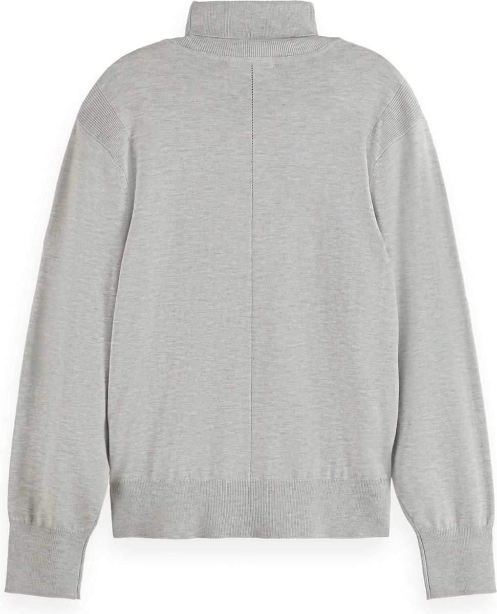 Scotch & Soda RELAXED FIT HOODIE - Sweat à capuche - parchment/bleu