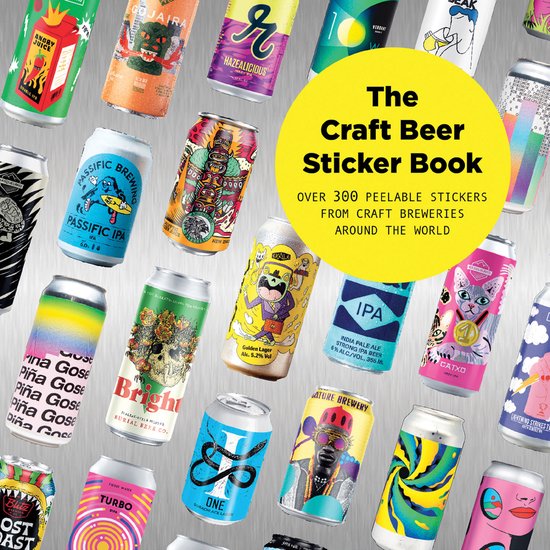 The Craft Beer Sticker Book - cover