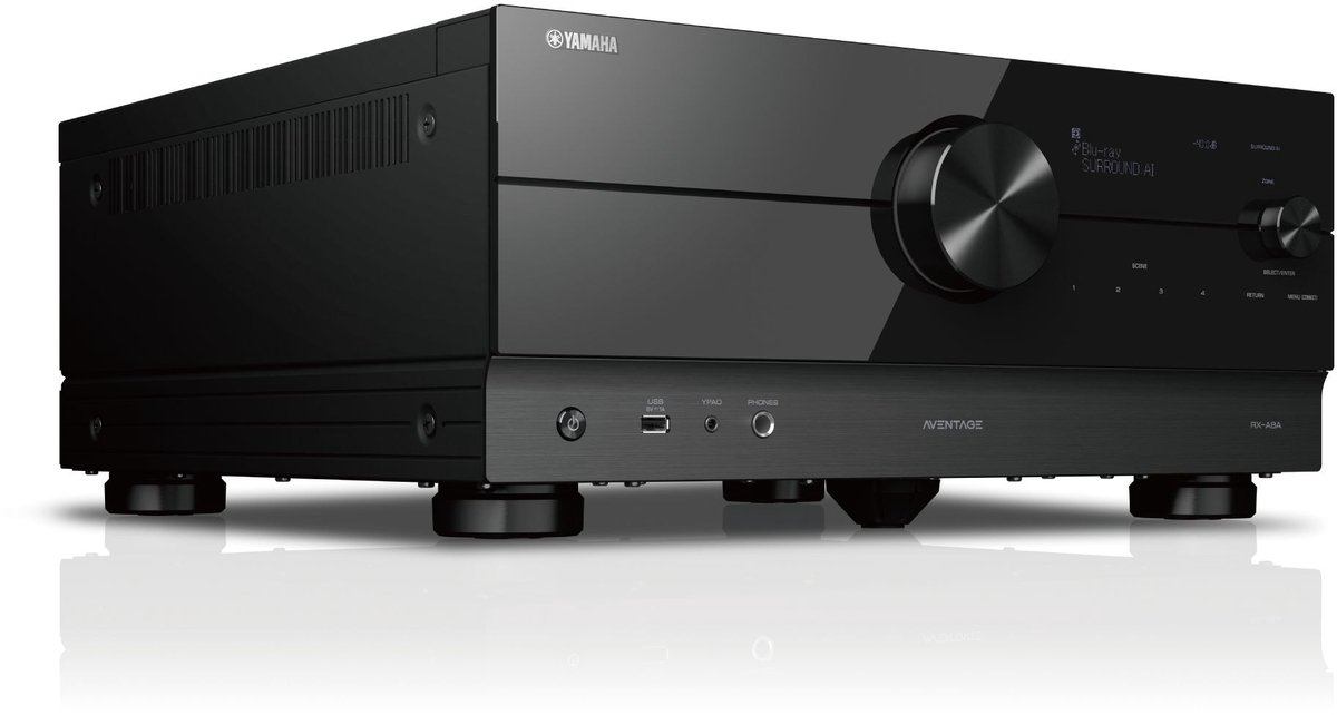 YAMAHA RX-A8A AV RECEIVER Black
