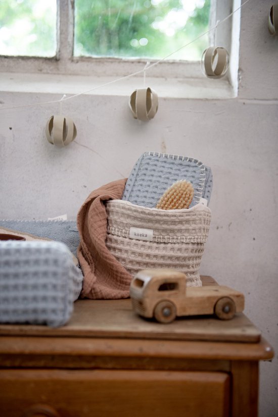 Koeka commodemandje wafel Antwerp sand One size — afbeelding 4