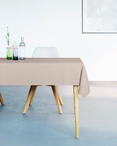 Mistral Home - TAFELKLEED - waterafstotend - 130 x 160 cm - effen kleur - beige