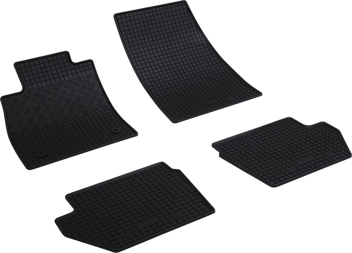 Automatten voor Ford Fiesta MK7 (2017-2023), Ford Puma (vanaf 2019) - 4-delig - Rubber