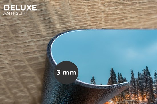 Sets de table - 6 pièces - 45x30 cm - Set de table en plastique - Paysage d'hiver - Nature - Maison - Montagnes - Neige - Dessous de plat - Décoration de table - Accessoires de décoration de table de cuisine