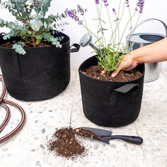 100 stuks biologisch afbreekbare kweekzakken voor kwekerijen, niet-geweven stoffen zaailing kweekzakken, plantpot, ventilatiezak, tuinbenodigdheden,8x10cm (100 pcs 100 stuks biologisch afbreekbare kweekzakken voor kwekerijen, niet-geweven stoffen zaailing kweekzakken, plantpot, ventilatiezak, tuinbenodigdheden,8x10cm (100 pcs