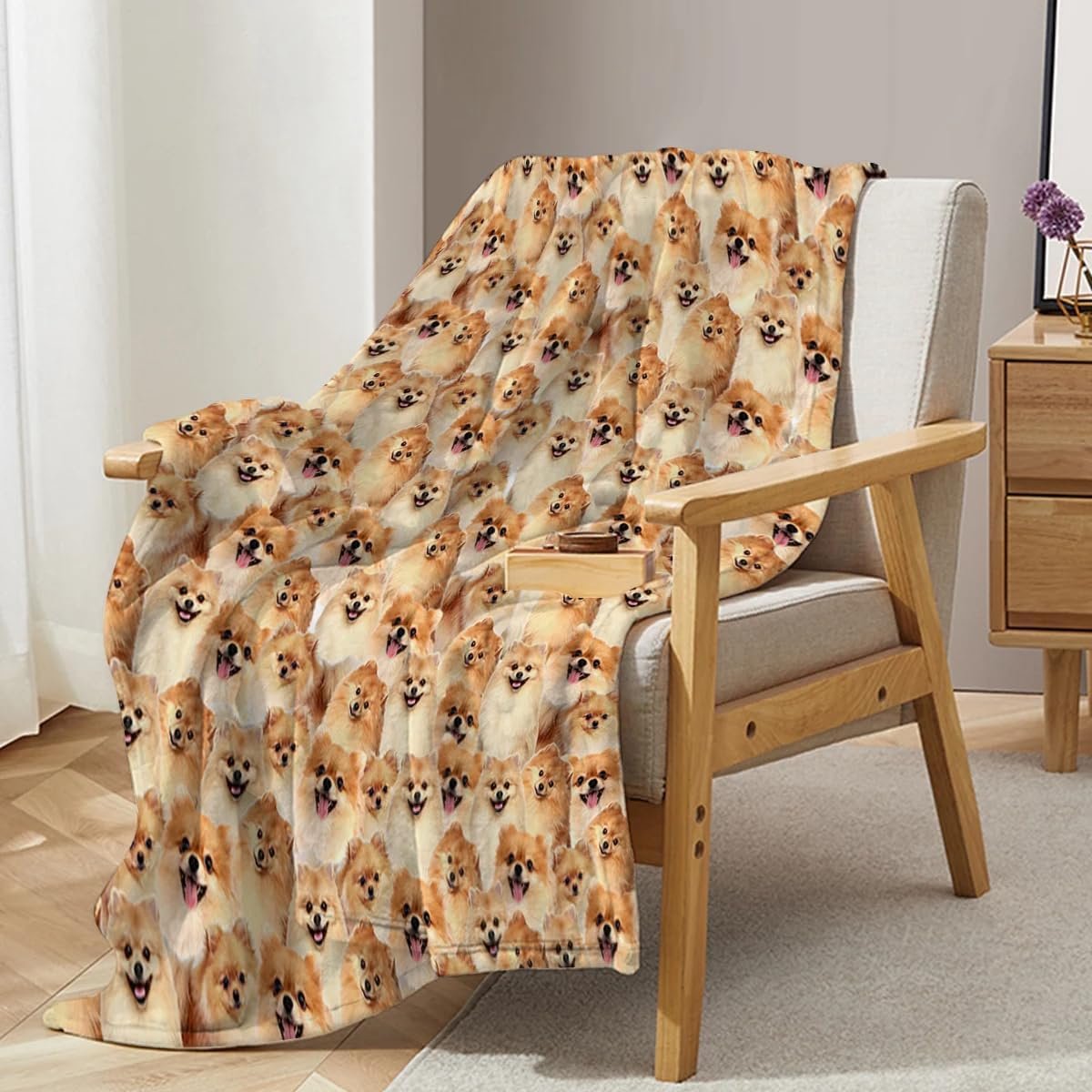 Goodivery ® Zachte en Warme Fleece Deken voor Bank en Bed, 150 x 200 cm, Heerlijk Knuffelzacht