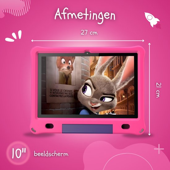 Amazon Fire Hd 8 Kids CosmoToys Kindertablet Android 11 - Met Ouderlijk Toezicht & Tablethouder Voor De Auto Ouderlijk Toezicht Tablet
