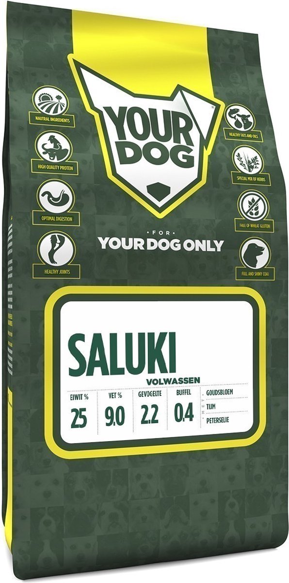 Yourdog Yourdog Saluki Rasspecifiek Adult Hondenvoer 6kg | Hondenbrokken