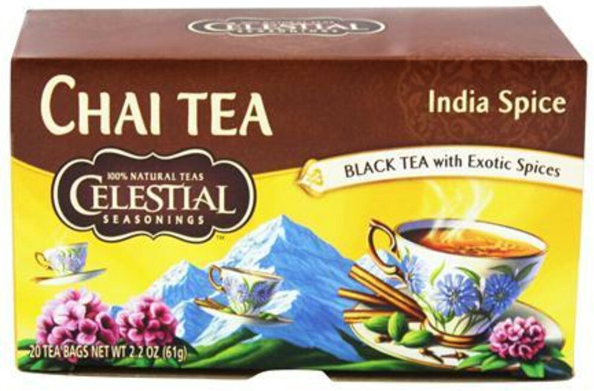 Celestial Seasonings India Spice Chai Original - 20 stuks