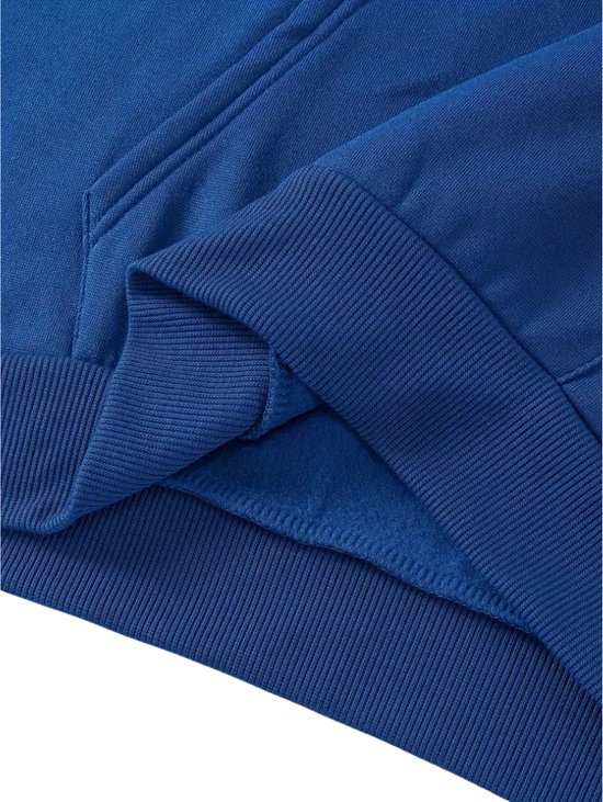 Nivard Ensemble de jogging - Ensemble domicile - Adultes - Survêtement - Confortable - Pantalon de survêtement - Survêtement - Femme - Hiver - Blauw - XXL