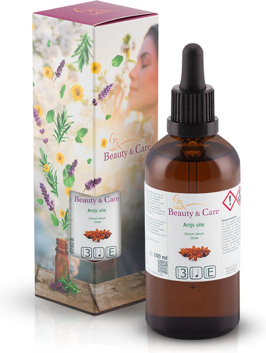 Goedkoopste Beauty & Care - Anijs etherische olie - 100 ml. new