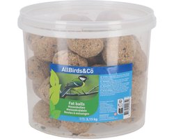 Allbirds&Co Mezenbol Zonder Net - Tuinvogelvoer - 35x90 g