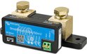 Victron SmartShunt 500A/50mV, avec étiquette bleue, indications 'TO SYSTEM MINUS' et 'TO BATTERY MINUS'.