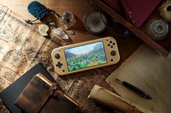Nintendo Switch Lite Hyrule Edition - Zelda - Hylian Crest - 12