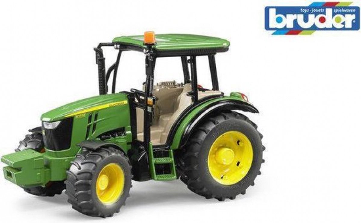 Bruder - John Deere Speelgoed tractor 5115M (2106) — afbeelding 6