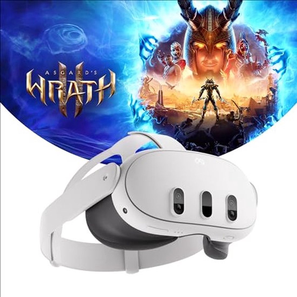 Meta Quest 3 128 GB - VR Bril 128 GB - Qualcomm Snapdragon XR2 Gen 2 - 2064 x 2208 Pixels - USB Type-C - Wi-Fi 6E - zwart,wit thumbnail 2