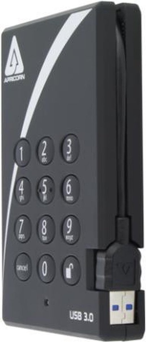 Apricorn Padlock 1TB USB 3.0 van Merkloos — afbeelding 3