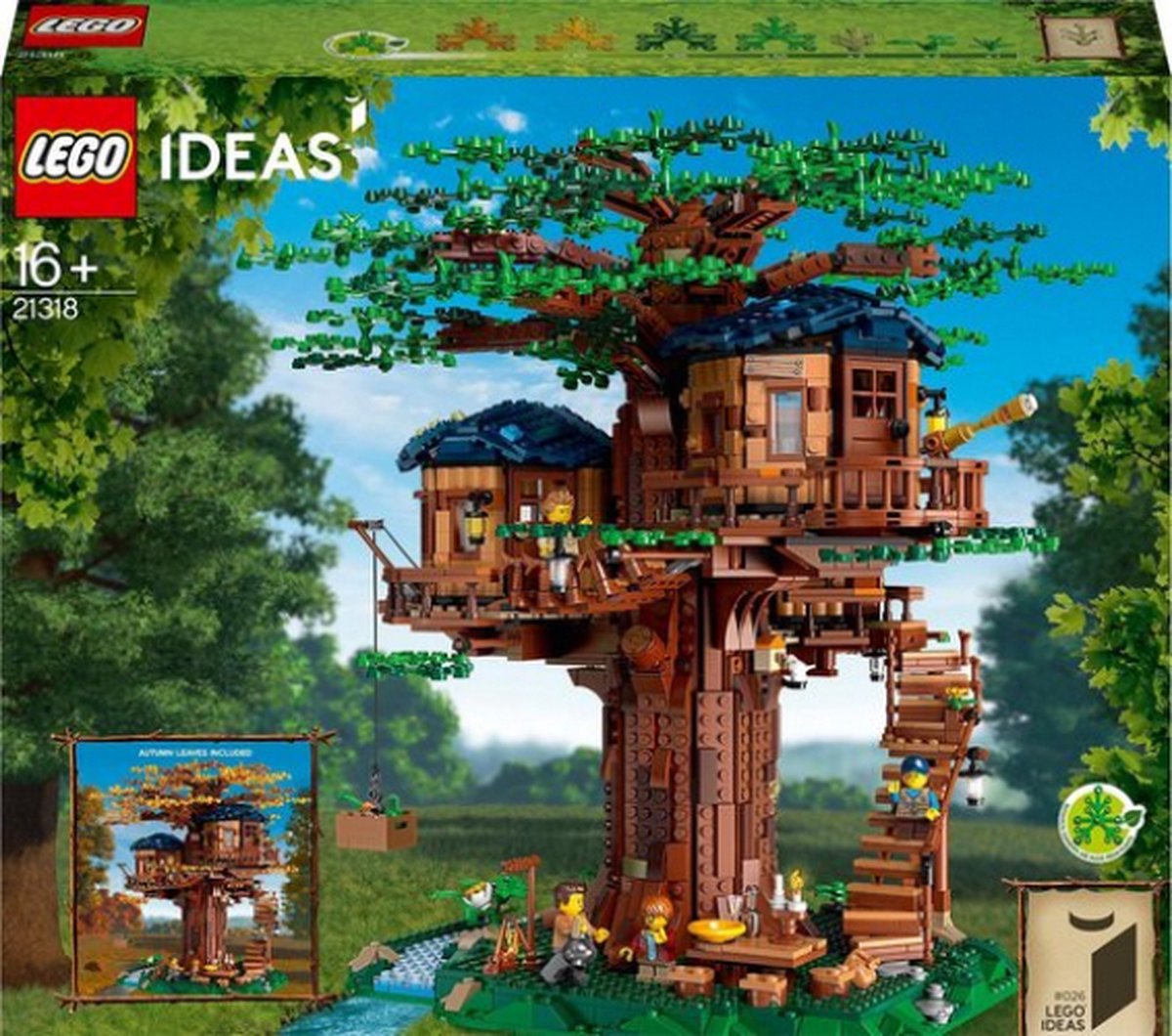 LEGO Ideas Boomhut Tree House - Botanical Collection - 21318 — afbeelding 13