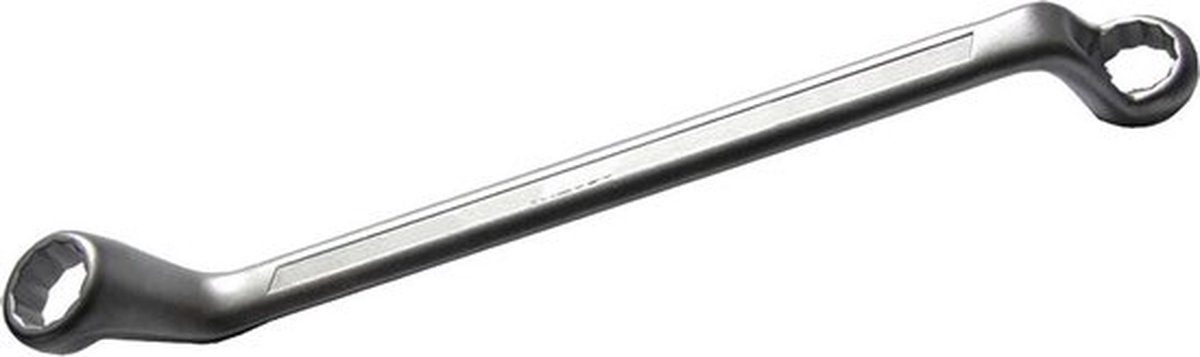 SW-Stahl 01221L Dubbele ringsleutel 27 x 32 mm met diepe gebogen ringkoppen I ringsleutel I dubbele sleutel I gebogen ringsleutel