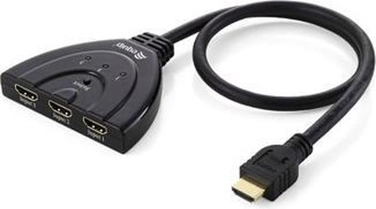 Equip 332703 KVM-switch Zwart