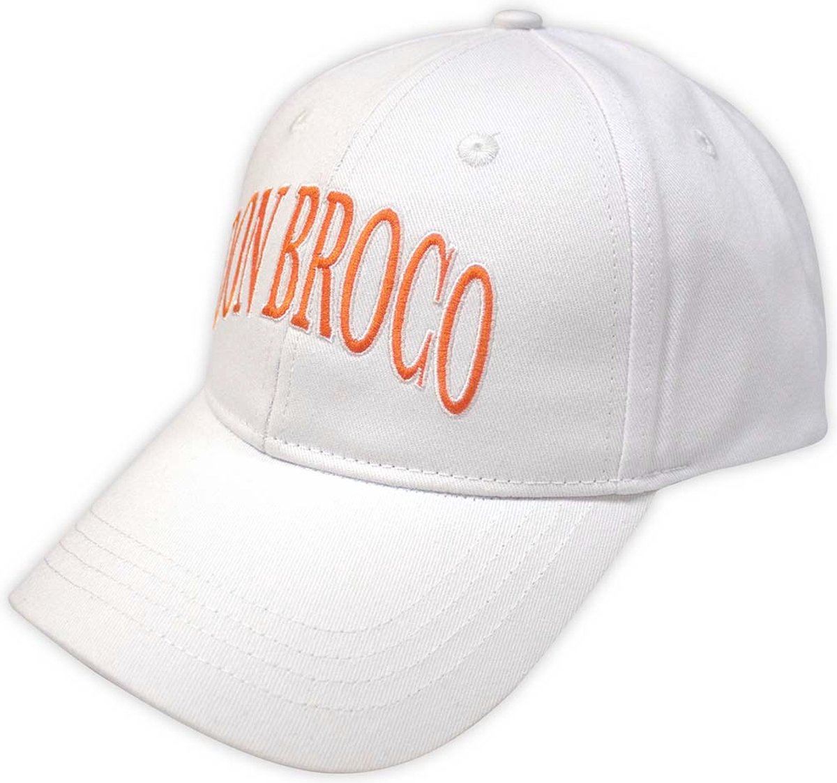 Don Broco - Orange Logo Baseball pet - Wit