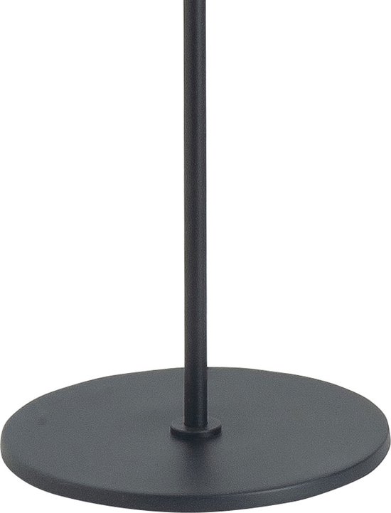 Lampe de lecture Trend moderne | lampadaire 2 lumières | Noir | métal | GU10 | 141 cm de hauteur | pivotant et inclinable | hall / chambre | design contemporain | commutable séparément