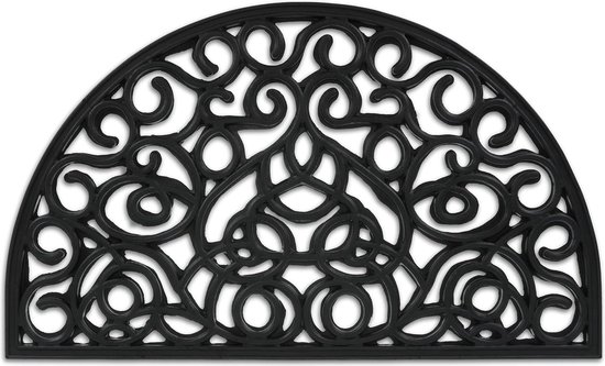 Deurmat rubber met ornamenten kopen