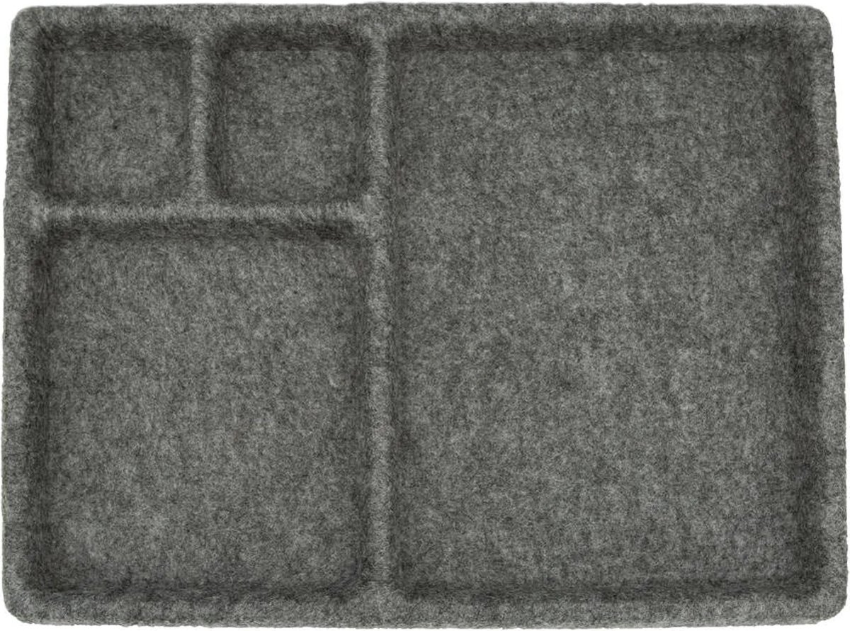 Kikkerland Filt Catch-All Tray - Opbergtray - Organiser - Lichtgewicht - Thuiswerkplek