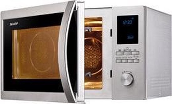 Sharp R922STWE - Combi magnetron - RVS