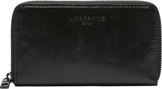 LIEBESKIND BERLIN Porte-monnaie LOU 2 Paper Touch Frieda Purse Black Noir