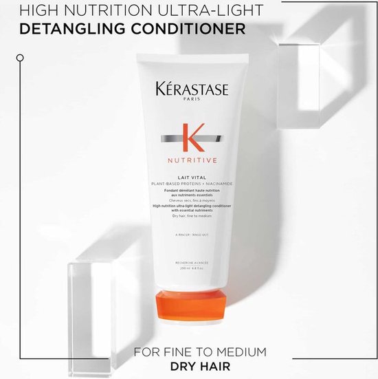 Kérastase Nutritive Lait Vital - Conditioner voor droog- of door zon beschadigd haar - 200 ml