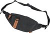 Be nordic trixie - sac banane/épaule - anthracite - 24 x 8 x 11 cm - bandoulière réglable de 50 à 165 cm - poche intérieure avec fermeture éclair