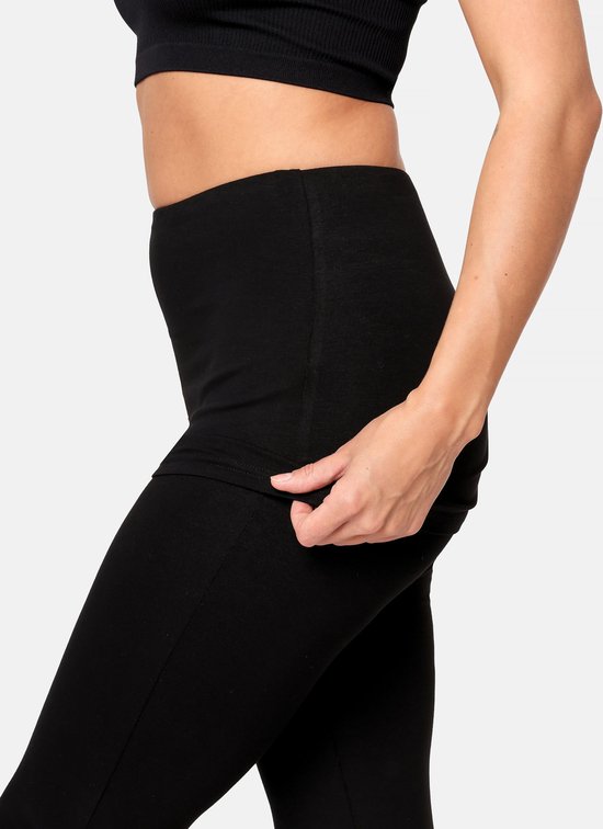 Bellivalini Dames Yogabroek - Sport - Vrijetijdsbroek - Lang - Viscose - Sportbroek - BLV-BLV50-275-YPS - Zwart - XS van Bellivalini — afbeelding 4