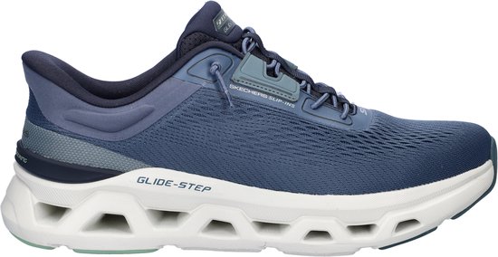 Skechers GLIDE-STEP ALTUS - KORVUS Chaussures à enfiler pour hommes - Bleu marine