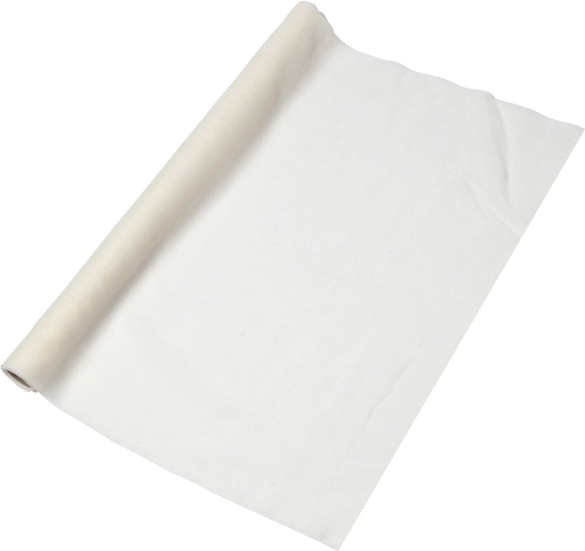 ARTYFETES - Mousseline Tafelloper Ivoor 48 cm x 5 m wasbaar