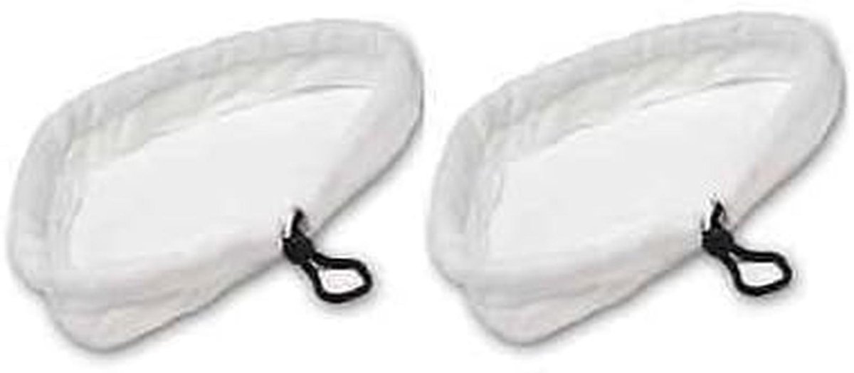 Set van 2 Stoommop Pads voor Diverse Modellen Stoomreinigers