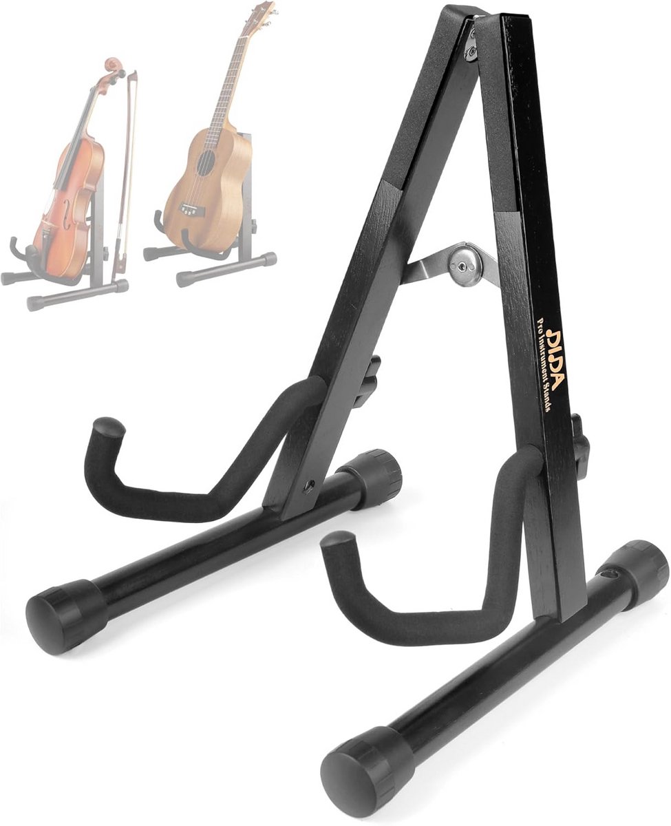 Opvouwbare Houten Standaard voor Ukelele, Viool, Banjo en Mandoline