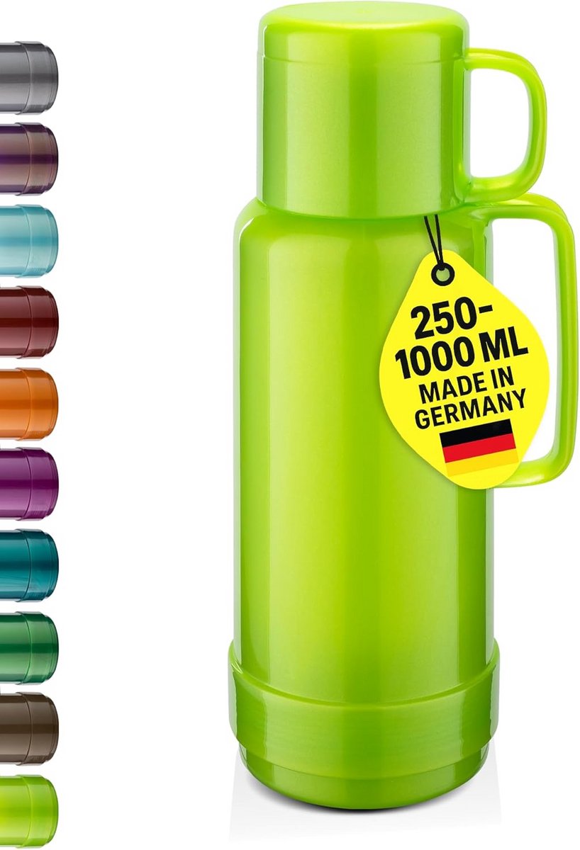 Thermosfles met Glazen Binnenfles - Houdt Drank Warm of Koud