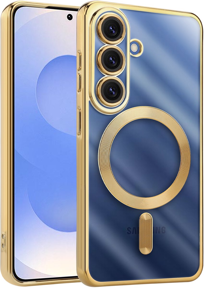 ShieldCase Hoesje met Camera Cover - Geschikt voor Samsung Galaxy S26 Plus - Goud