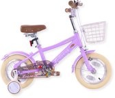 Vélo Enfant BMX VEVOR 14 Pouces – Roues Stabilisatrices, Frein Main/pied, Selle Réglable, Pour 3-6 Ans, 90-115 Cm, Bleu