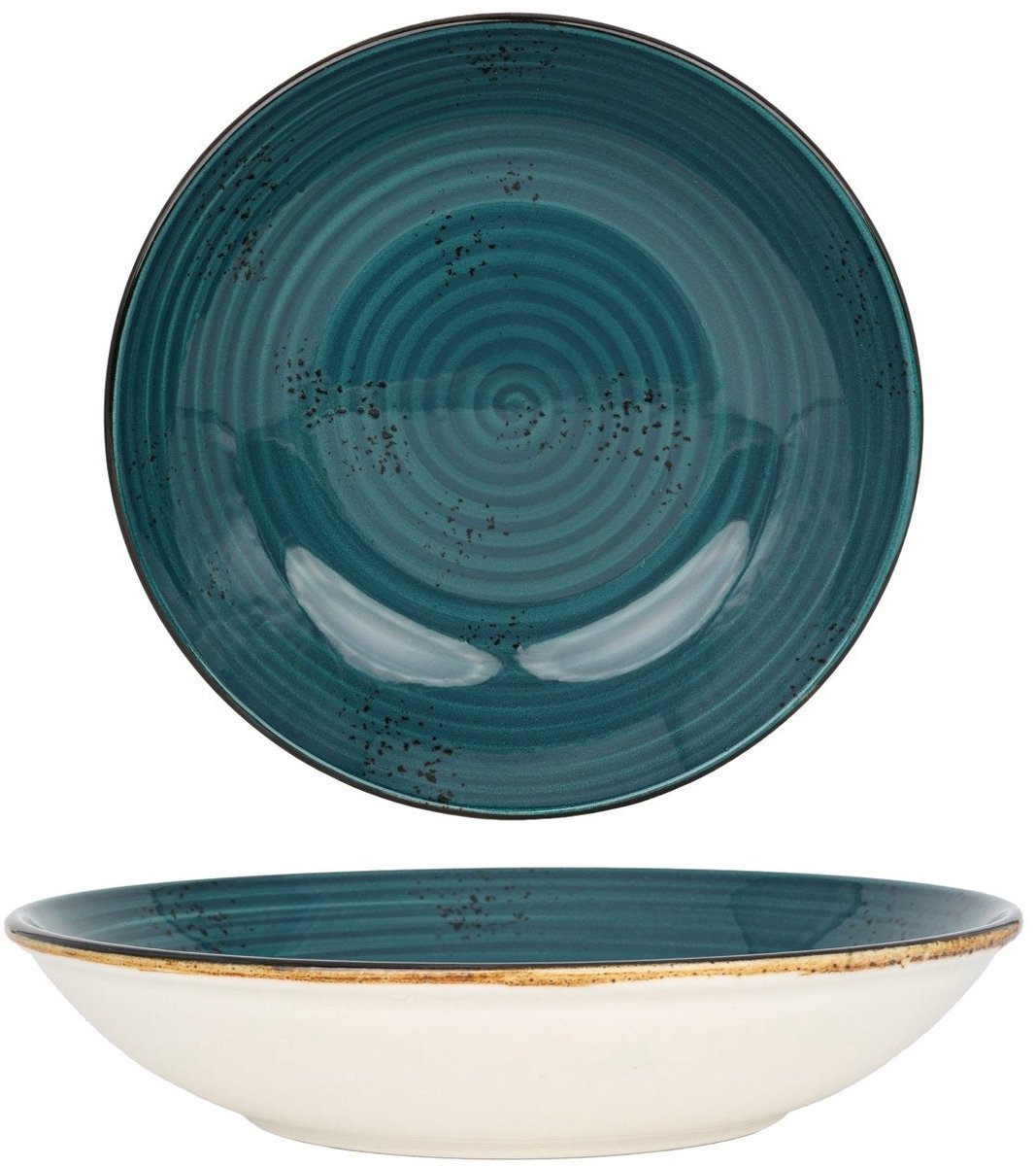 By Bone Diepbord - Harmony Tropical - Porselein - 23 cm (1000cc) - set van 6
