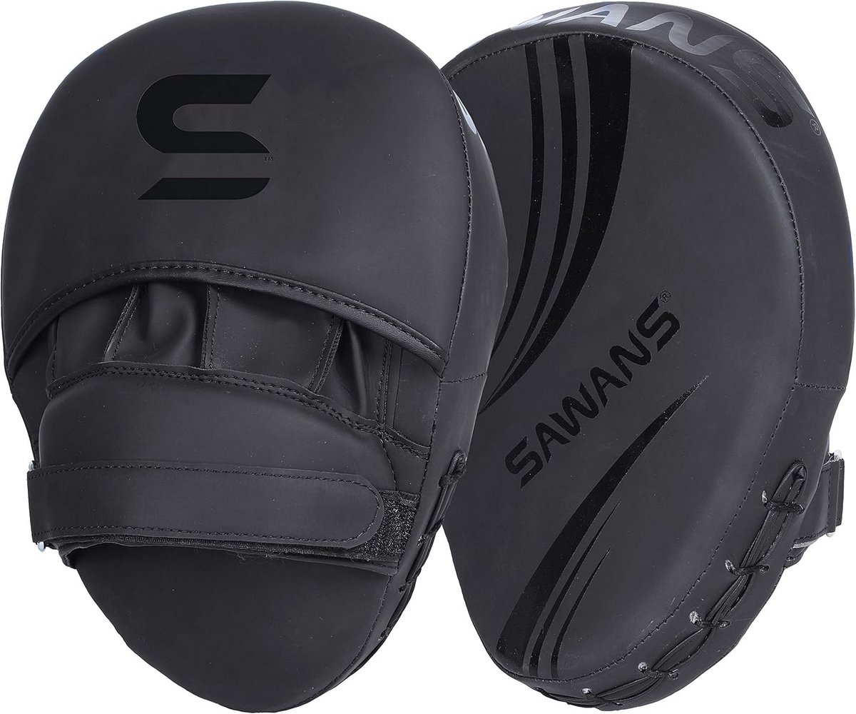 Bokszak Trainings Set Bokshandschoenen Leren Slagkussen voor Kickboksen MMA Muay Thai