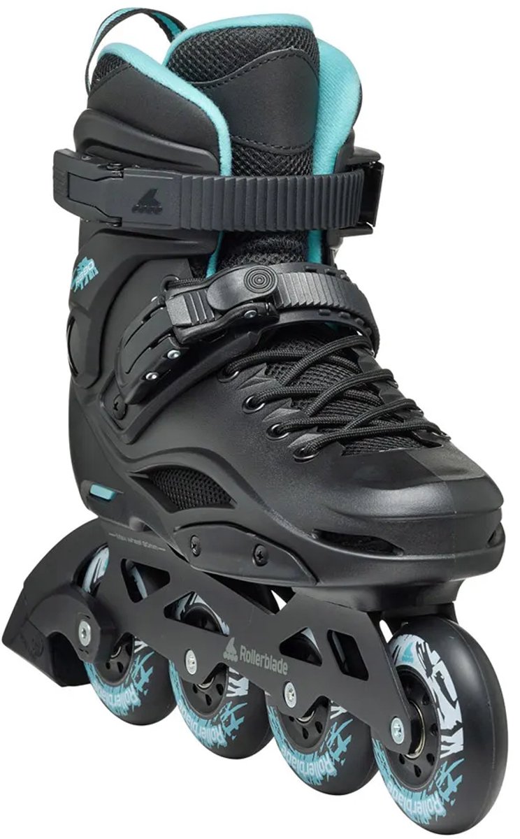 Rollerblade Rb 80 W Inline Skates Voor Dames Vrouw Zwart
