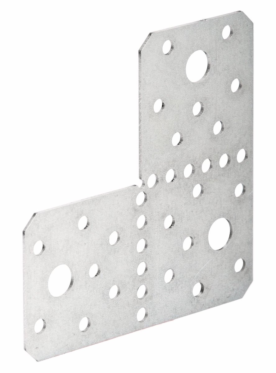 Alberts trioverbinder staal sendzimir verzinkt 100 x 100 x 1,5 mm