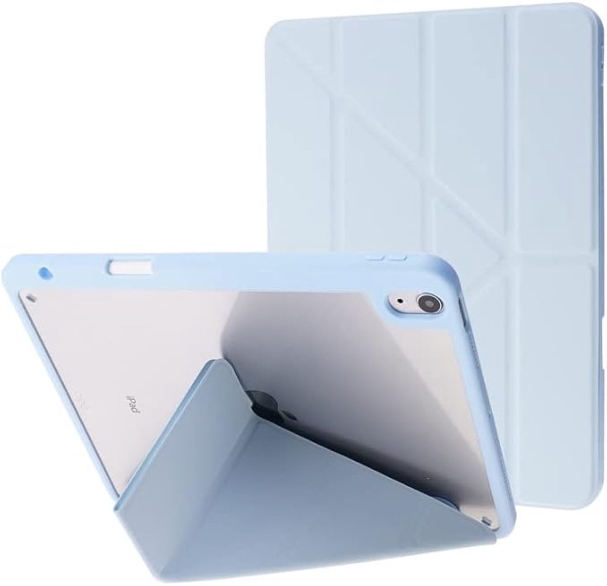 iPad Case 10.9 inch voor iPad Air 4 & 5 met Penhouder - Schokbestendig - Blue Sky Blue
