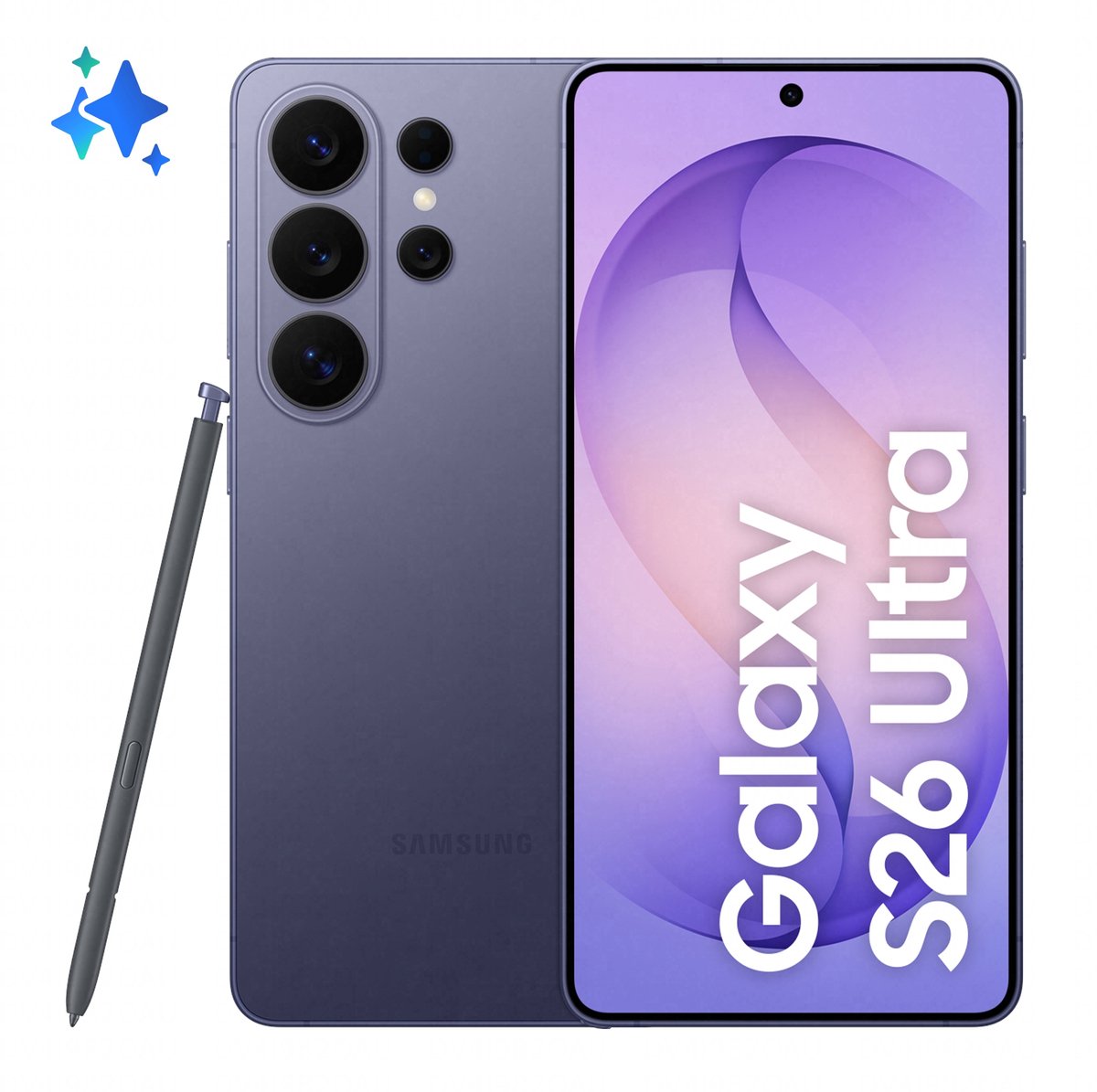 Samsung Galaxy S26 Ultra – 256GB – Cobalt Violet
