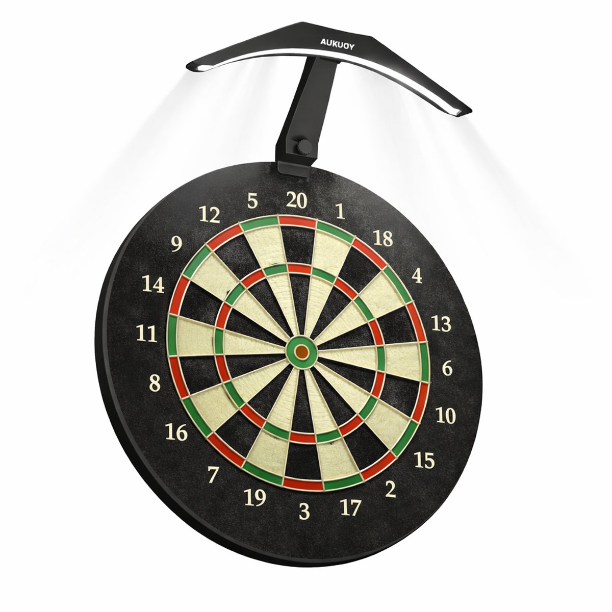 HOB Dartbordverlichting - Ledverlichting Dartbord - Verlichtingsring - 3 M kabel - Dart bord Verlichting - Premium Design - LED
