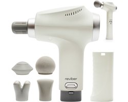 Reviber RV-MALP Gen 3 Deep Tissue Percussion Massager - USB oplaadbaar - 5 opzetstukken - verlengbare handgreep
