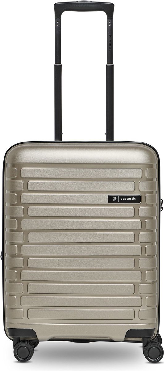 Pactastic Collection 04 Cabin Trolley Champaign - Metallic Taupe 55cm