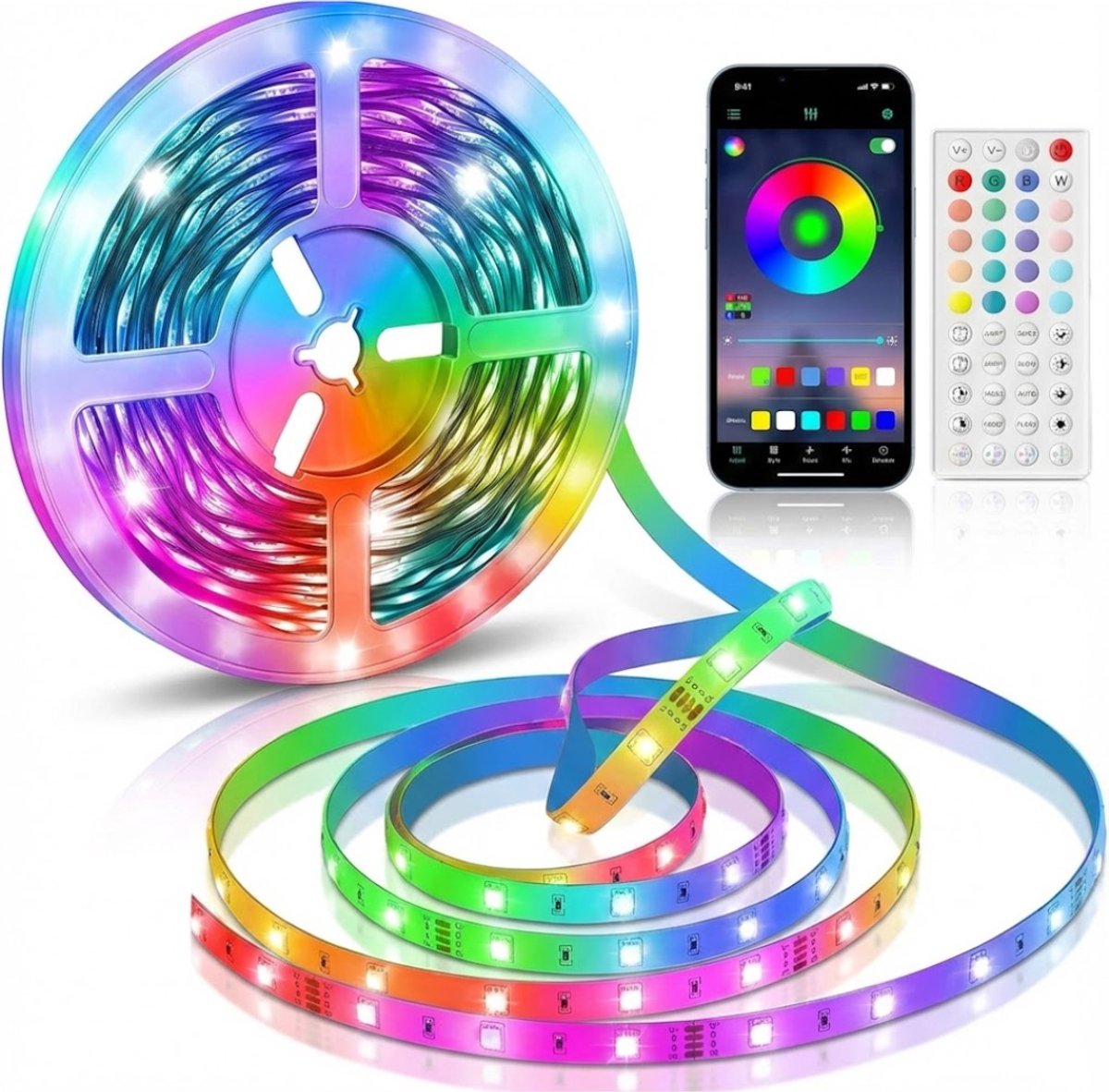NBAP® LED Strip 20 Meter - LED Verlichting Strips - LED Light-Multikleur