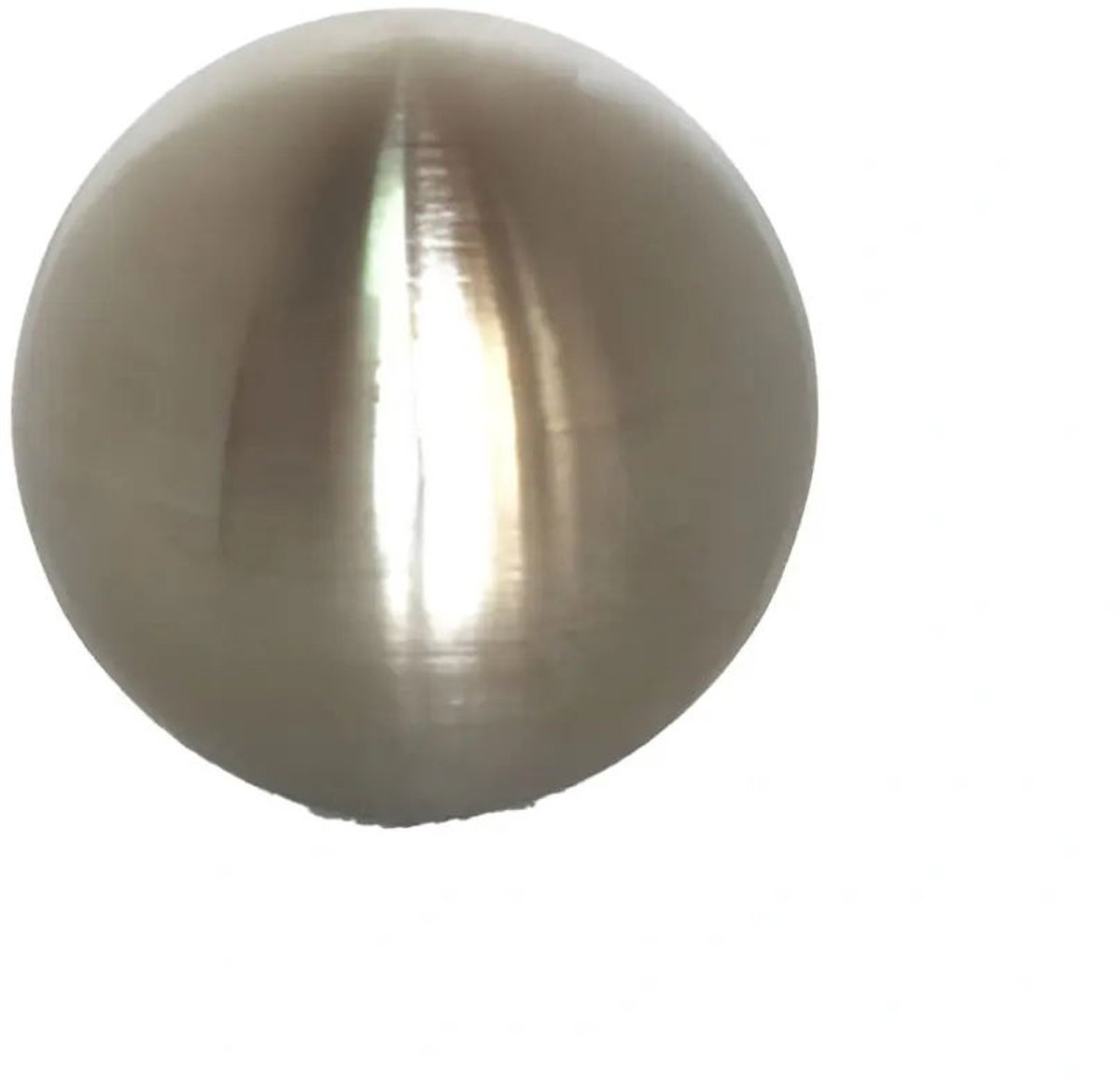 Buitengewoon Boet Buitengewoon de boet - Deco Heksenbol Zilver Mat Roestvrij Staal 15 cm onbekend
